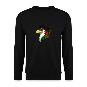 Afghanistan - Unisex Pullover - Schwarz - Vorne - Alina (178cm) & Michal (187cm)