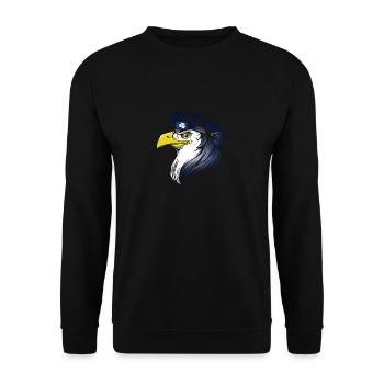 Antarctica - Unisex Sweatshirt - black - Front - Alina (178cm) & Michal (187cm)