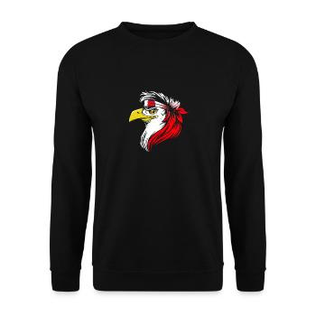 Bahreïn - Sweat-shirt Unisexe - noir - Devant - Alina (178cm) & Michal (187cm)