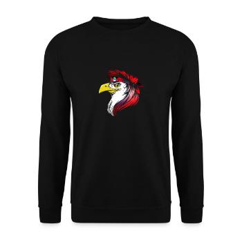 Antigua and Barbuda - Unisex Sweatshirt - black - Front - Alina (178cm) & Michal (187cm)
