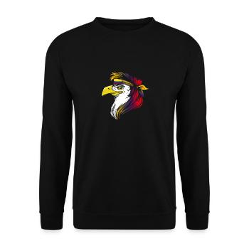 Kolumbien - Unisex Pullover - Schwarz - Vorne - Alina (178cm) & Michal (187cm)