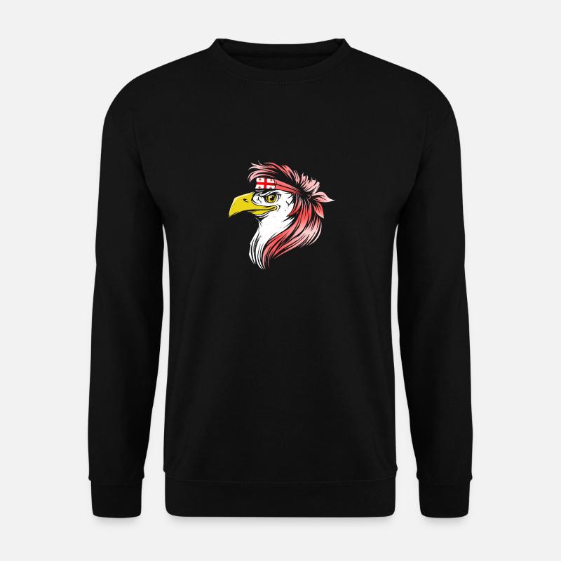 Georgien - Unisex Pullover - Schwarz