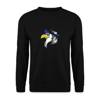 Estland - Unisex Pullover - Schwarz - Vorne - Alina (178cm) & Michal (187cm)