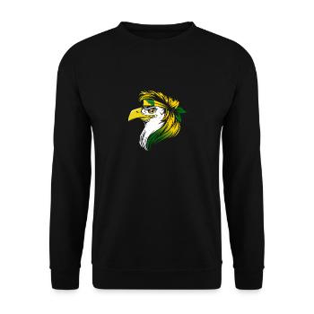 French Guiana - Unisex Sweatshirt - black - Front - Alina (178cm) & Michal (187cm)
