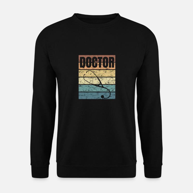 Docteur Docteur Crunge Effect Practice - Sweat-shirt Unisexe - noir