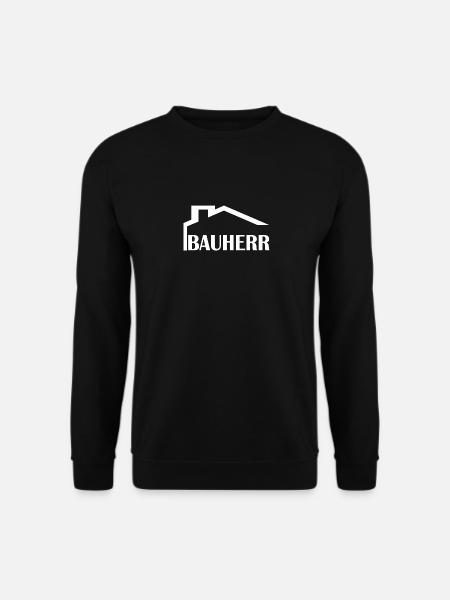 Bauherr 2w - Unisex Pullover - Schwarz