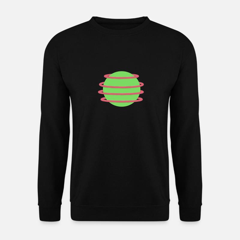 Stilvolles Orb-Design - Unisex Pullover - Schwarz
