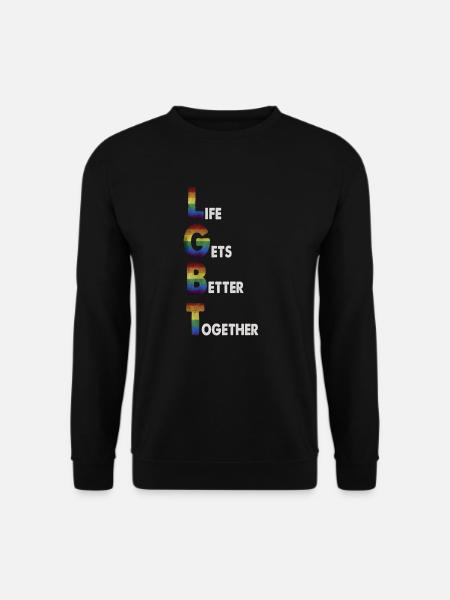 Gay Pride - Unisex Sweatshirt - black