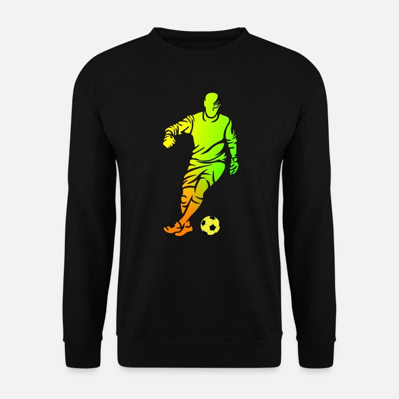 Fußball - Unisex Pullover - Schwarz