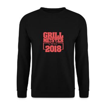 Jahr 2018 - Unisex Pullover - Schwarz - Vorne - Alina (178cm) & Michal (187cm)