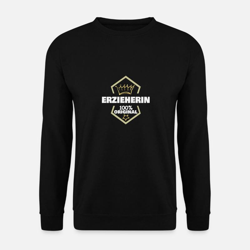 Erzieherin - Unisex Pullover - Schwarz