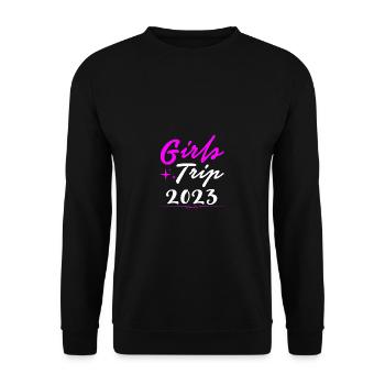 Girl Strip 2023 Girls Trip Crew Girls Tour Girls - Sweat-shirt Unisexe - noir - Devant - Alina (178cm) & Michal (187cm)
