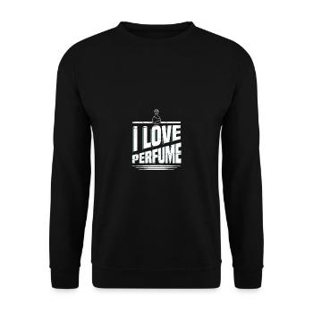 Parfüm Fragrance Perfüm Perfume Parfum Duft - Unisex Pullover - Schwarz - Vorne - Alina (178cm) & Michal (187cm)