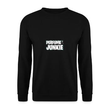 Parfüm Fragrance Perfüm Perfume Parfum Duft - Unisex Pullover - Schwarz - Vorne - Alina (178cm) & Michal (187cm)