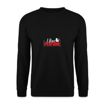 Parfüm Fragrance Perfüm Perfume Parfum Duft - Unisex Pullover - Schwarz - Vorne - Alina (178cm) & Michal (187cm)