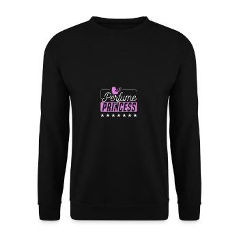 Parfüm Fragrance Perfüm Perfume Parfum Duft - Unisex Pullover - Schwarz - Vorne - Alina (178cm) & Michal (187cm)