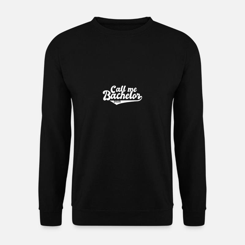 Bachelor 2025 Abschluss Promotion Sponsion - Unisex Pullover - Schwarz