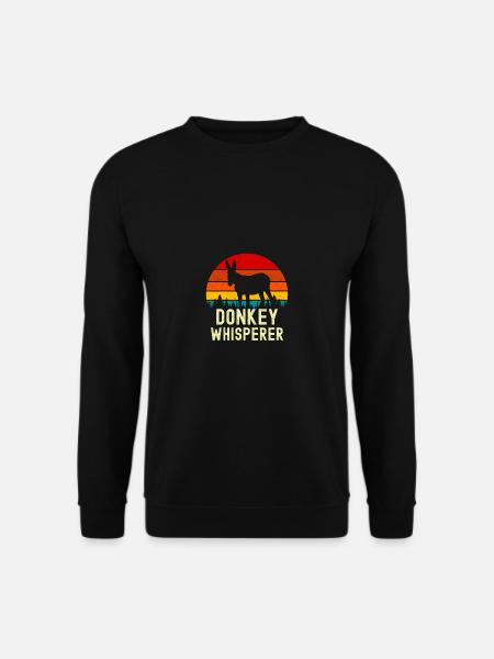 Donkeys - Unisex Sweatshirt - black