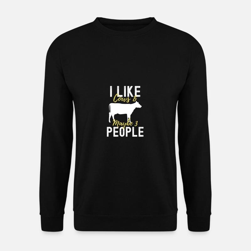 cow - Unisex Sweatshirt - black