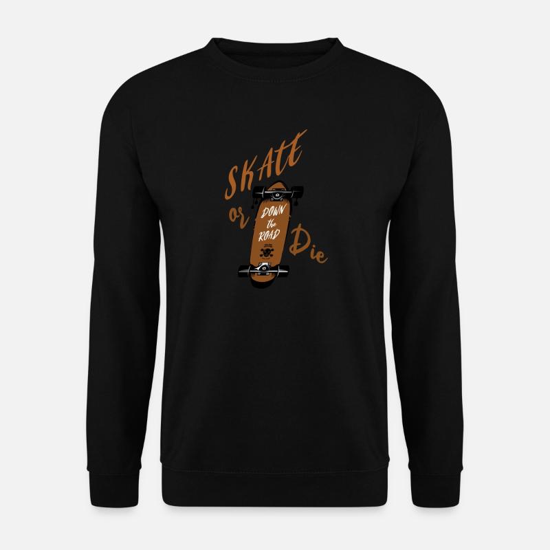 Skater - Unisex Pullover - Schwarz