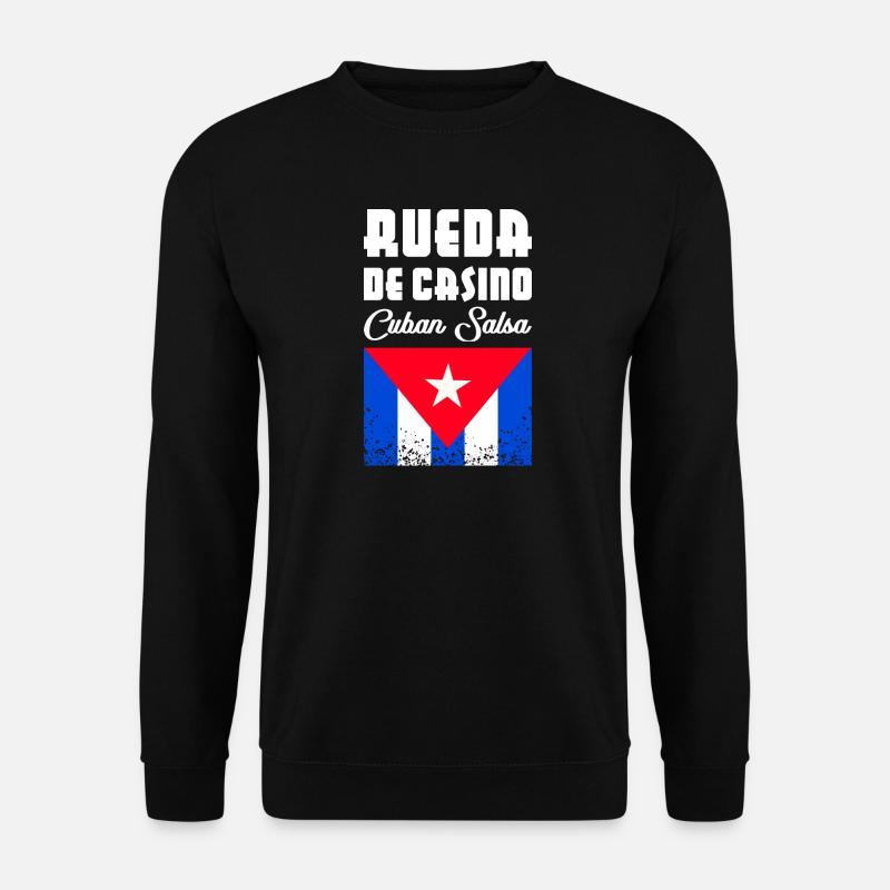 Rueda de Casino - Cuban Salsa - Unisex Sweatshirt - black