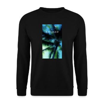 god provides - lk 12.24 - Unisex Pullover - Schwarz - Vorne - Alina (178cm) & Michal (187cm)