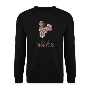 Child of Dionysus – Percy Jackson inspired design - Unisex Sweatshirt - black - Front - Alina (178cm) & Michal (187cm)