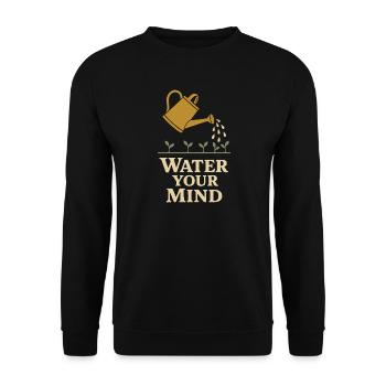 Lustiger Garten-humor, Pflanzenliebhaber, - Unisex Pullover - Schwarz - Vorne - Alina (178cm) & Michal (187cm)