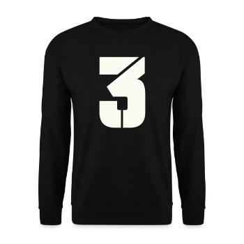 3 - Sweat-shirt Unisexe - noir - Devant - Alina (178cm) & Michal (187cm)