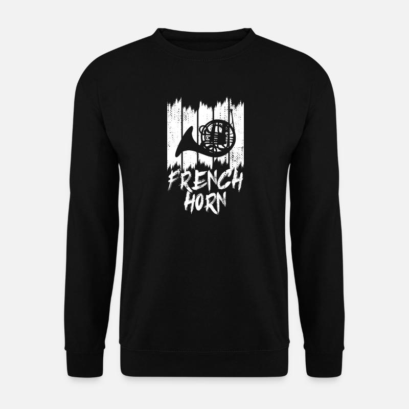 Waldhorn - Unisex Pullover - Schwarz