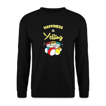 Bingo - Sweat-shirt Unisexe - noir - Devant - Alina (178cm) & Michal (187cm)