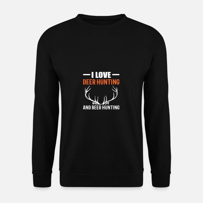 Beer Hunting Gift - Unisex Sweatshirt - black