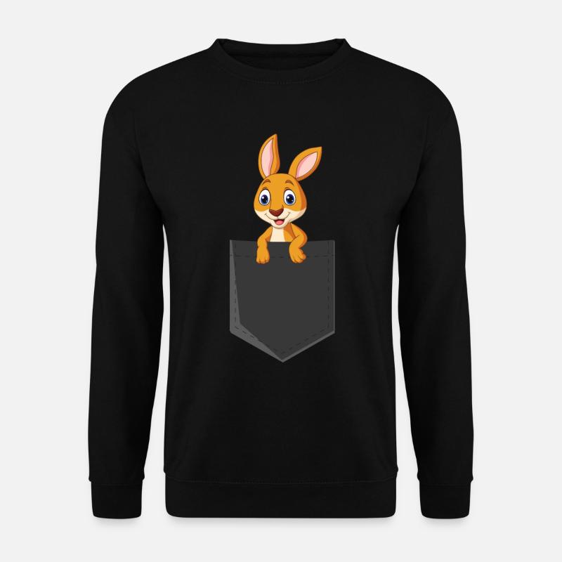 kangaroo - Unisex Sweatshirt - black