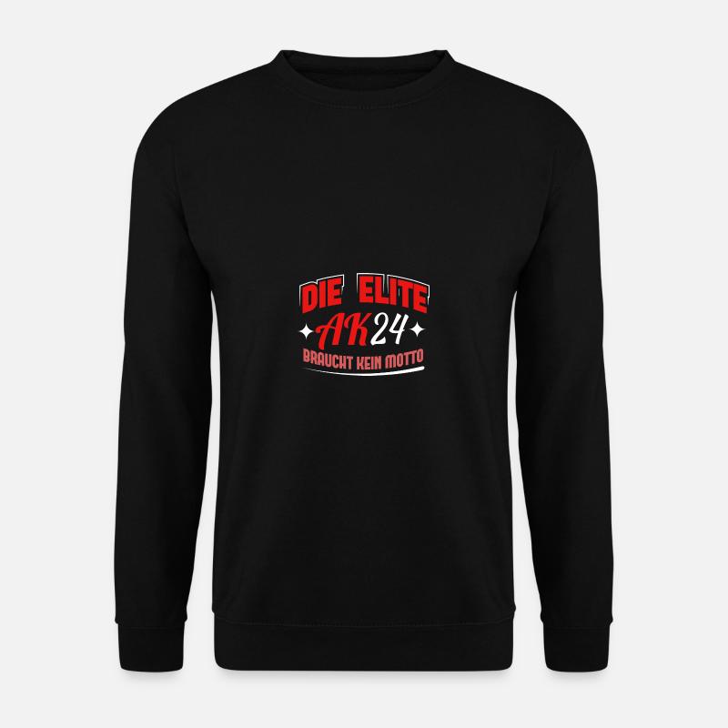 Abschlussklasse 2024 Schulabschluss Abitur Matura - Unisex Pullover - Schwarz