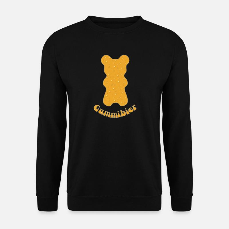 Beer-Bier-Gummibier - Unisex Pullover - Schwarz