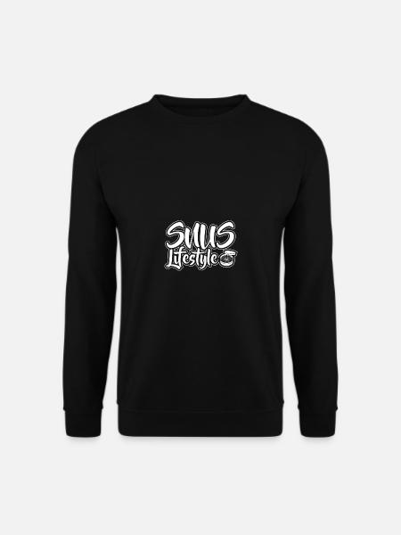 Snus smokeless non-smoking nicotine anti-smokers - Unisex Sweatshirt - black