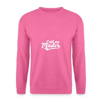 Master 2024 Masterabschluss Sponsion Absolvent - Unisex Pullover - Pink - Vorne