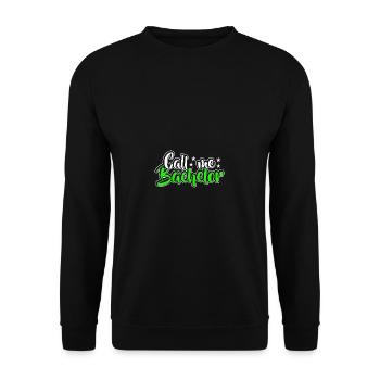 Bachelor Passed Graduation Doctorate Graduation - Unisex Sweatshirt - black - Front - Alina (178cm) & Michal (187cm)