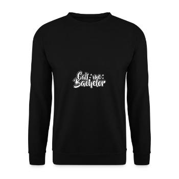 Bachelor Passed Graduation Doctorate Graduation - Unisex Sweatshirt - black - Front - Alina (178cm) & Michal (187cm)
