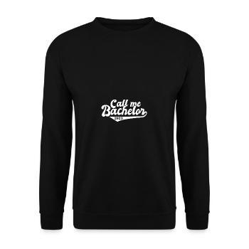 Bachelor 2023 Graduation - Sweat-shirt Unisexe - noir - Devant - Alina (178cm) & Michal (187cm)