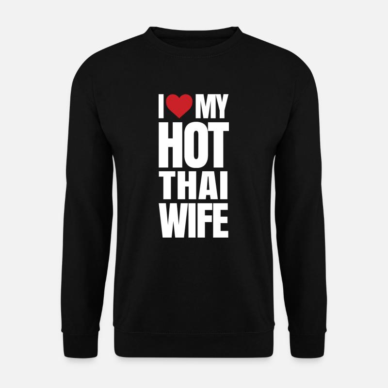 Thailand - Unisex Pullover - Schwarz