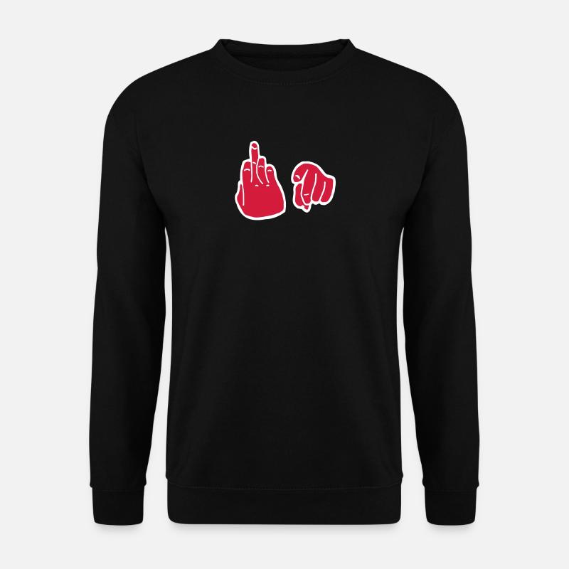 Fuck You - Unisex Pullover - Schwarz