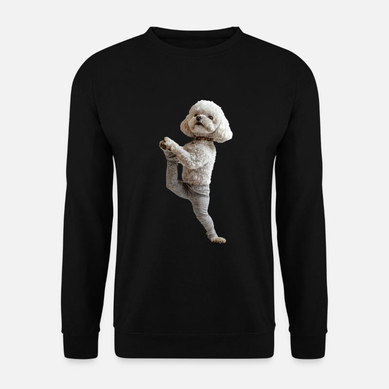 Bichon Frisé - Unisex Pullover - Schwarz