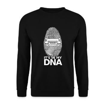 Off-road vehicle offroad 4wd 4x4 AWD 4wheeler gift - Unisex Sweatshirt - black - Front - Alina (178cm) & Michal (187cm)