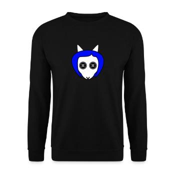 Other Ekuroeil - Unisex Sweatshirt - black - Front - Alina (178cm) & Michal (187cm)
