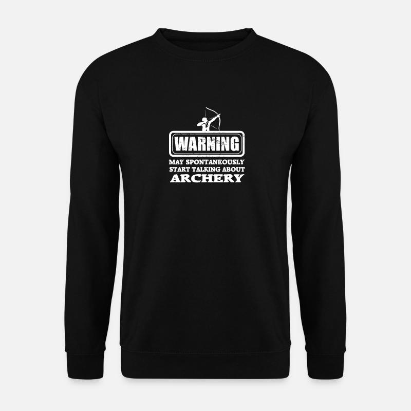 Tir à l'arc - Sweat-shirt Unisexe - noir