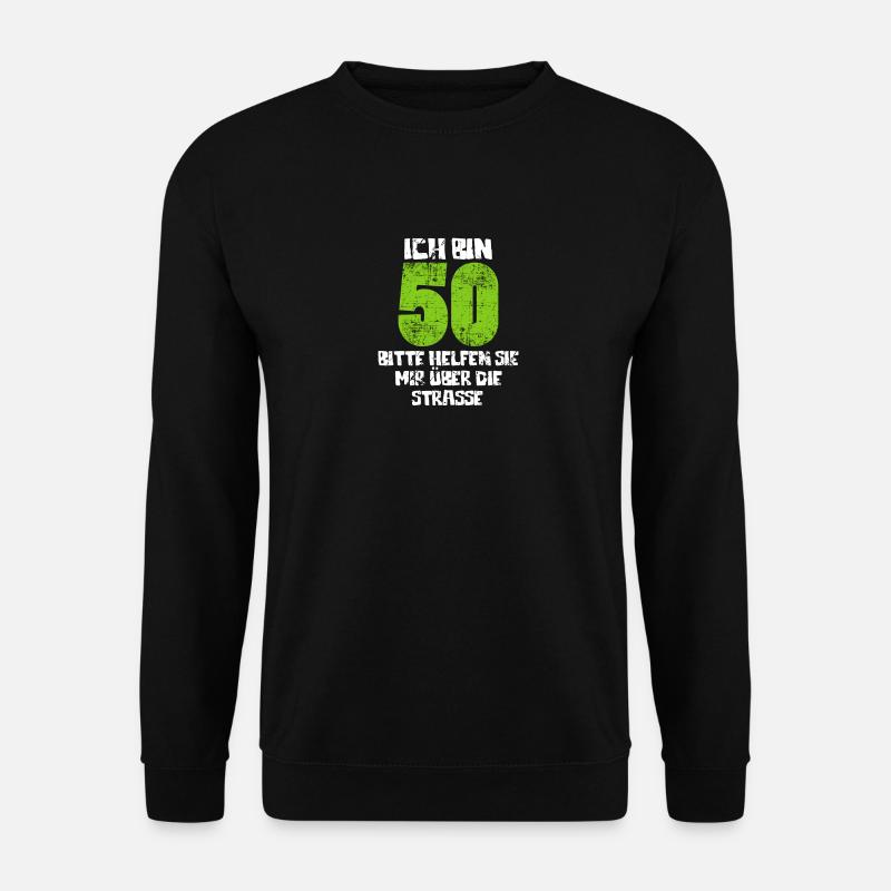 50. Geburtstag Runder Geburtstag - Unisex Pullover - Schwarz