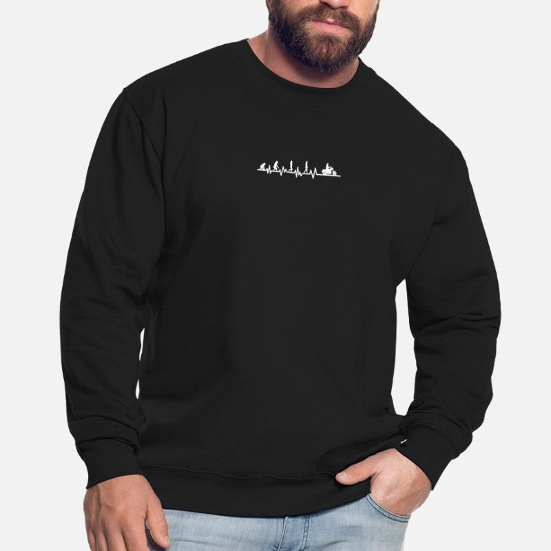 Motorcycle Chopper Biker Gift · Evolution Unisex Sweatshirt