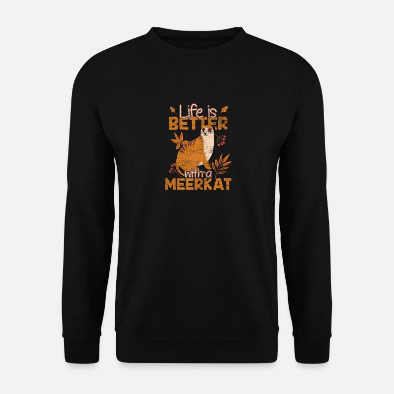 Manguste - Unisex Pullover - Schwarz