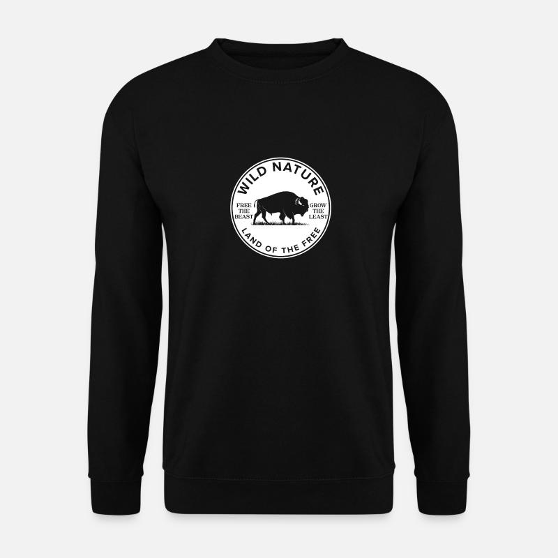 Büffel - Unisex Pullover - Schwarz